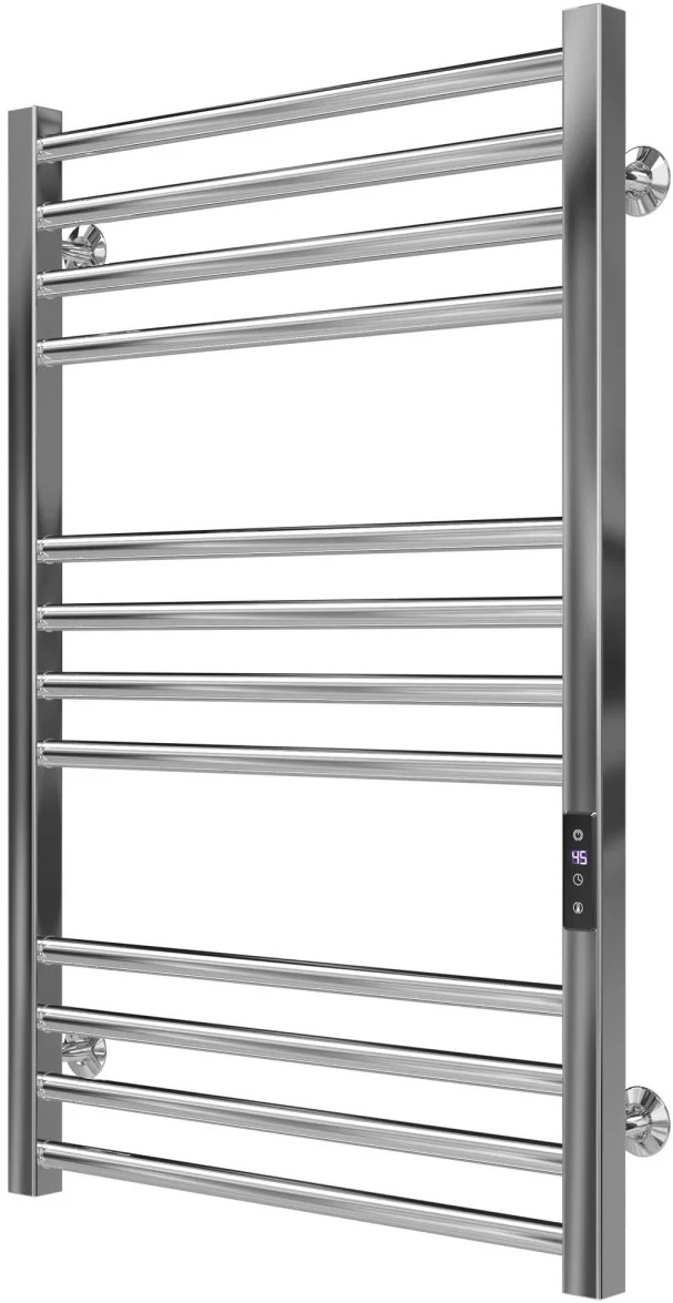 Полотенцесушитель Deffi Lima П12 500x800, хром, JD04, универсальное подключение (A.LI.80.50.12.E.C.U.2) цена 11900 грн - фотография 2