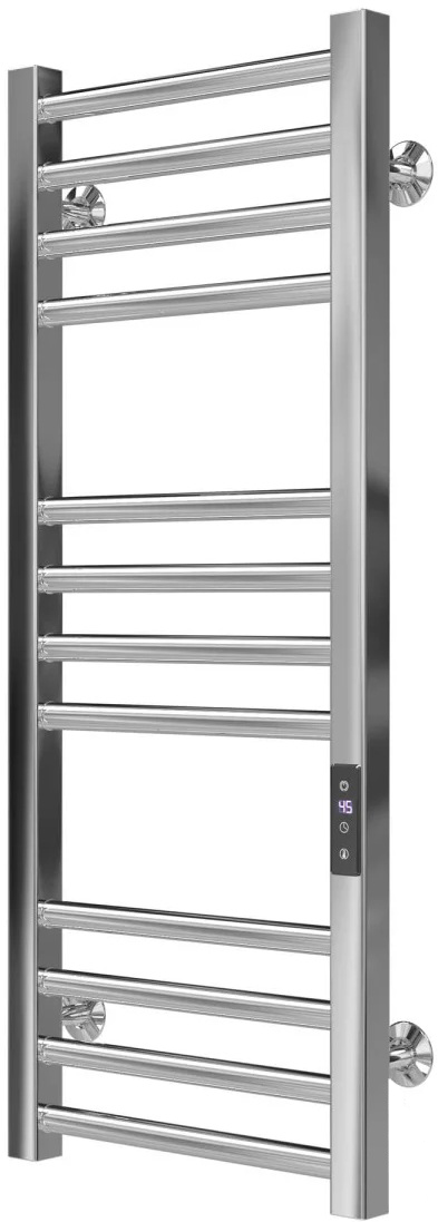 Полотенцесушитель Deffi Lima П12 400x800, хром, JD04, универсальное подключение (A.LI.80.40.12.E.C.U.2) цена 11700 грн - фотография 2