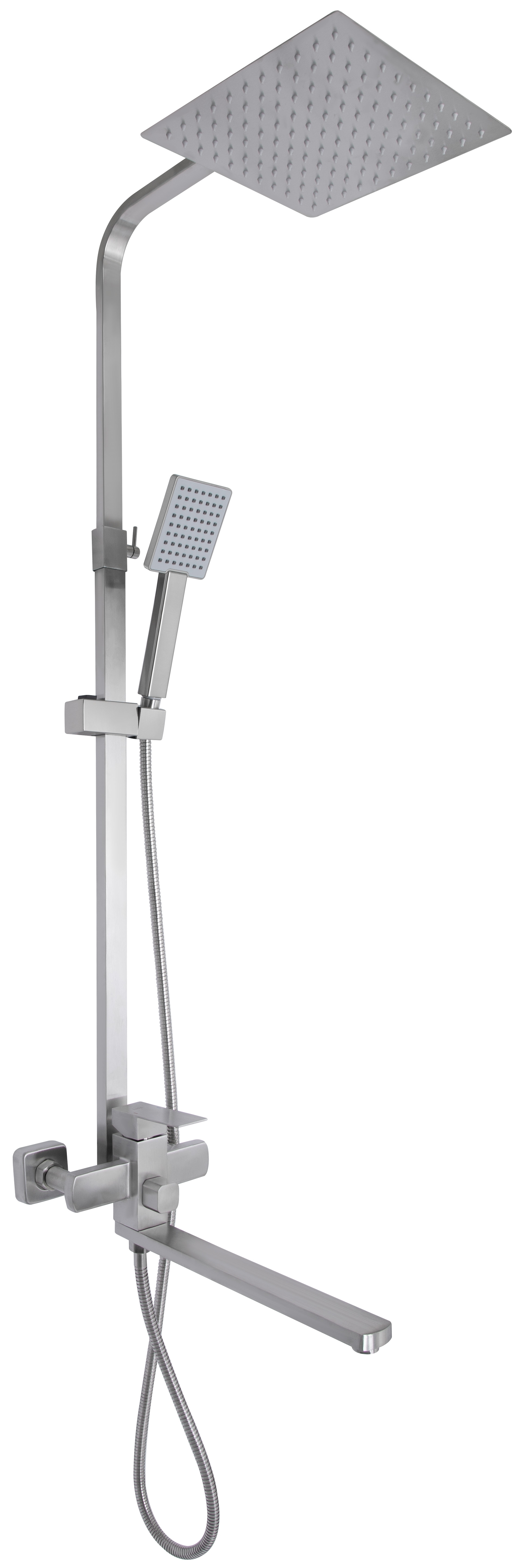 Душевая система Lidz Kubis 1033 Nickel LDKUB1033NKS46110