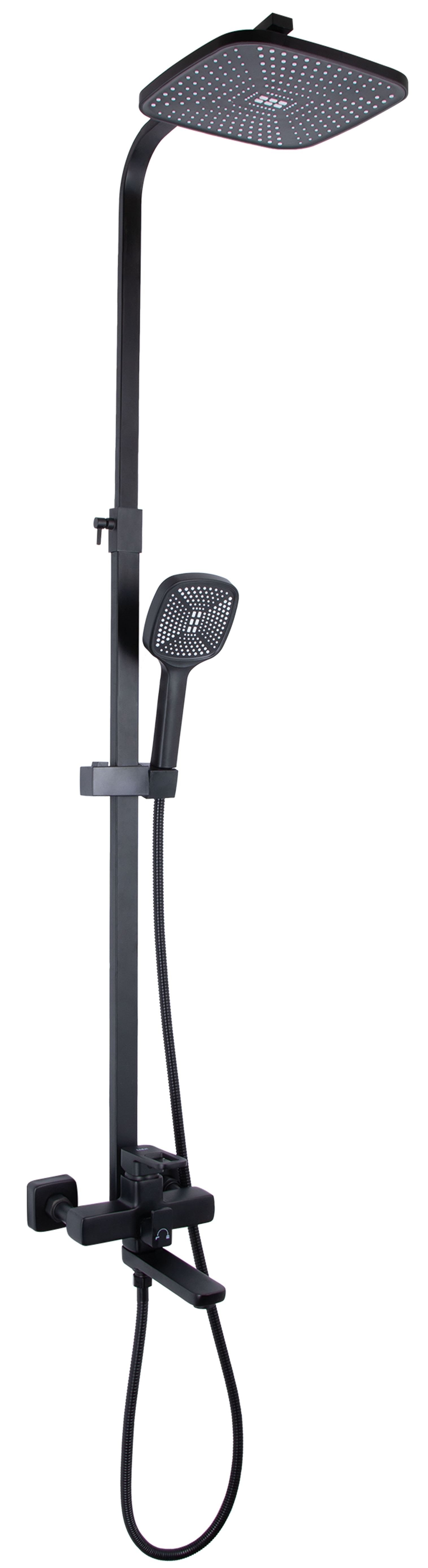 Душевая система Lidz Wawel 1030 Black LDWAW1030BLA45396