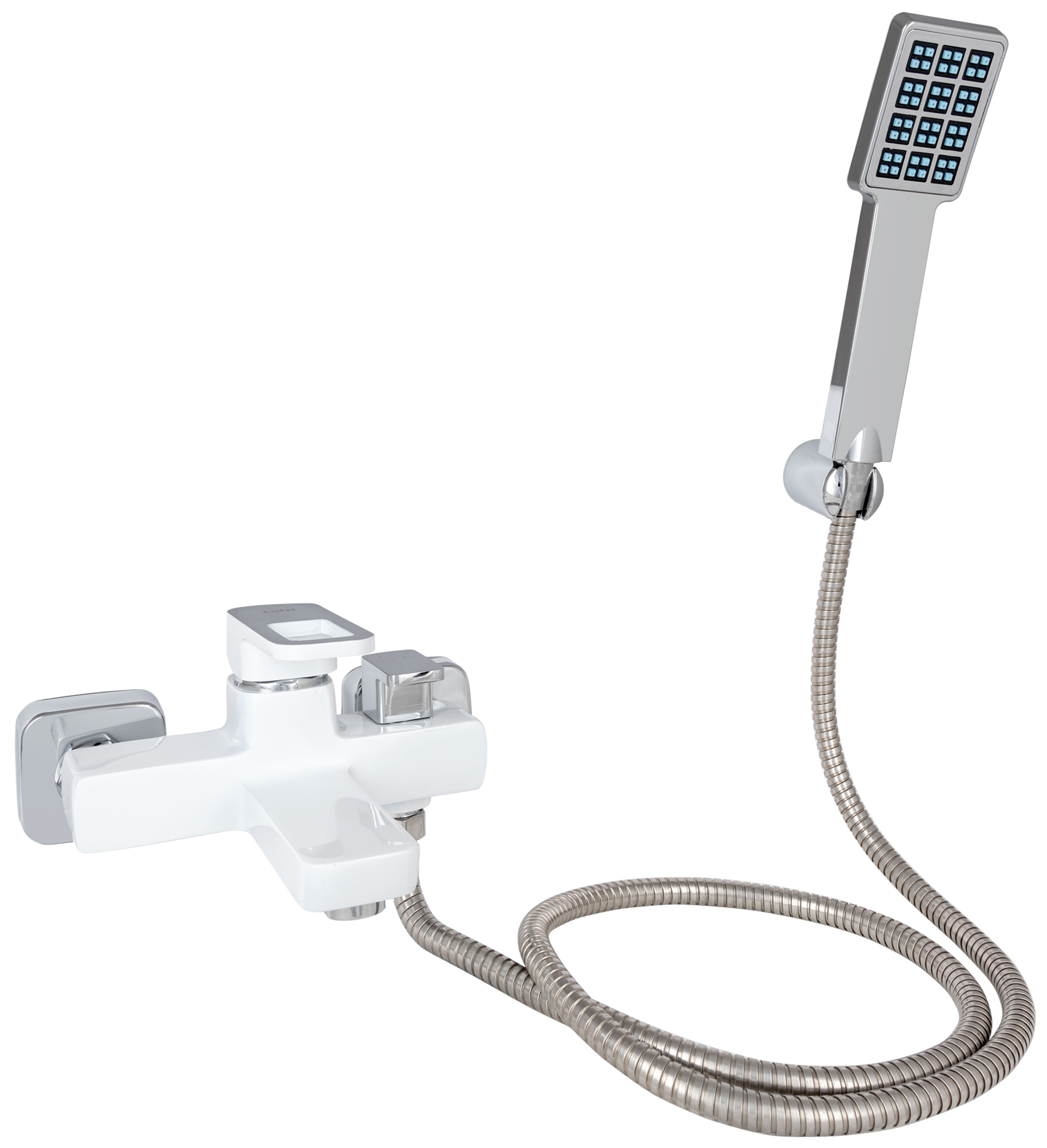 Смеситель для ванны Lidz Wawel 006 White LDWAW006WHI45398