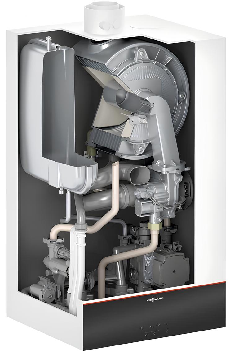 в продаже Конденсационный газовый котел Viessmann Vitodens 100-W B1HG 25 (Z031524) + коаксиальный комплект - фото 3