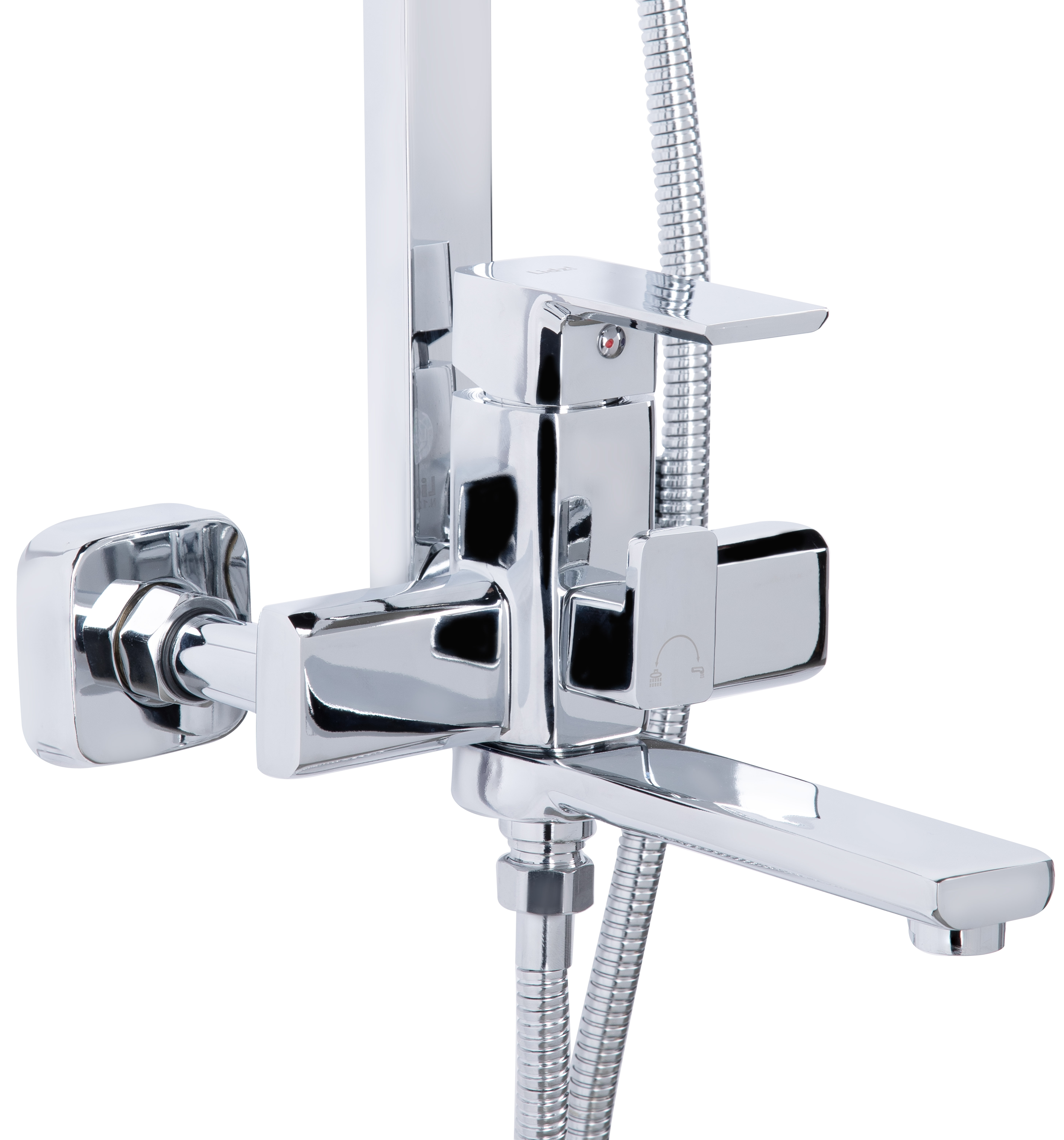 Душова система Lidz Dozorca 1030 Chrome LDDOZ1030CRM45407 ціна 5114 грн - фотографія 2