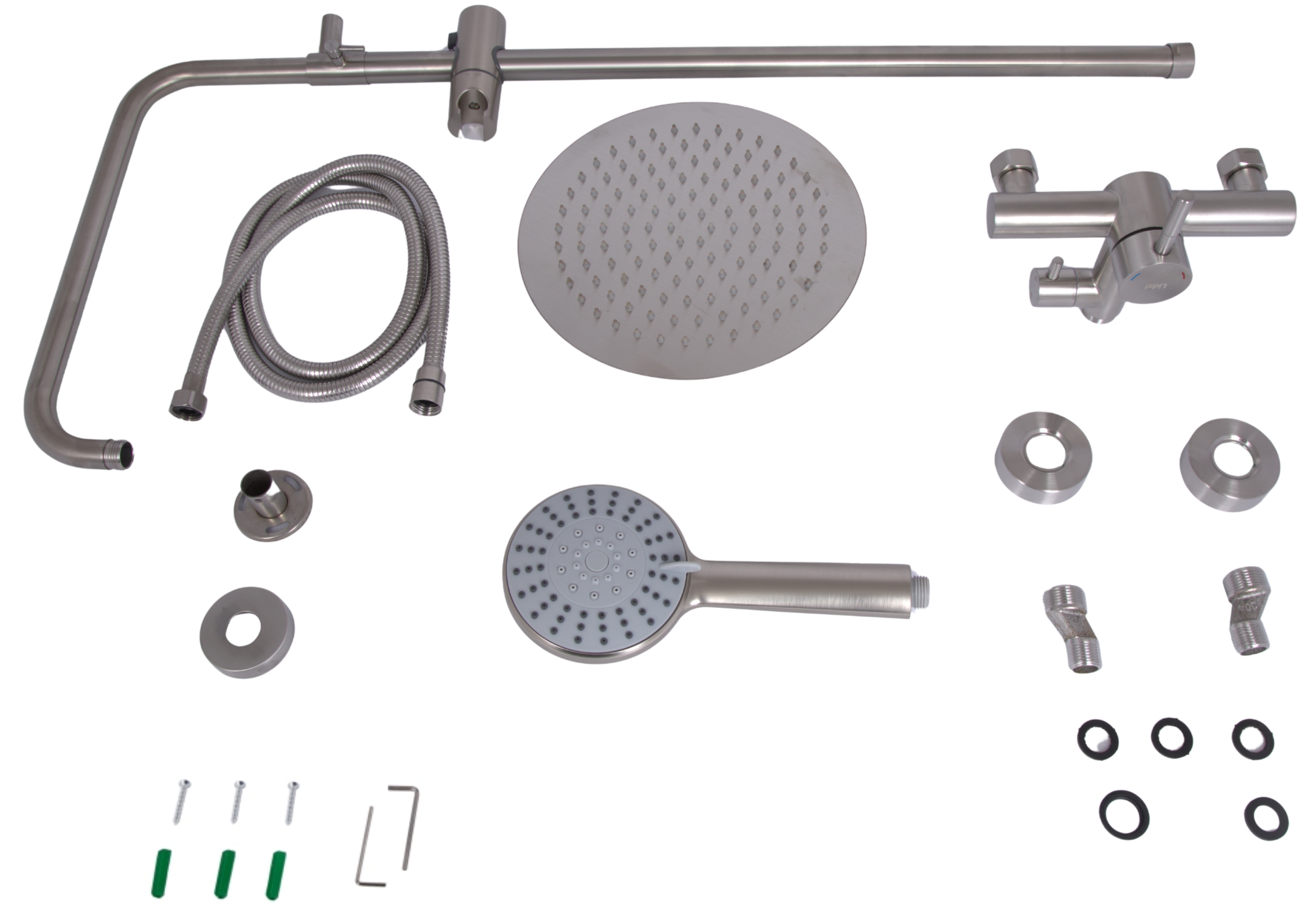 Душова система Lidz Aria 1020 Nickel LDARI1020NKS46114 характеристики - фотографія 7