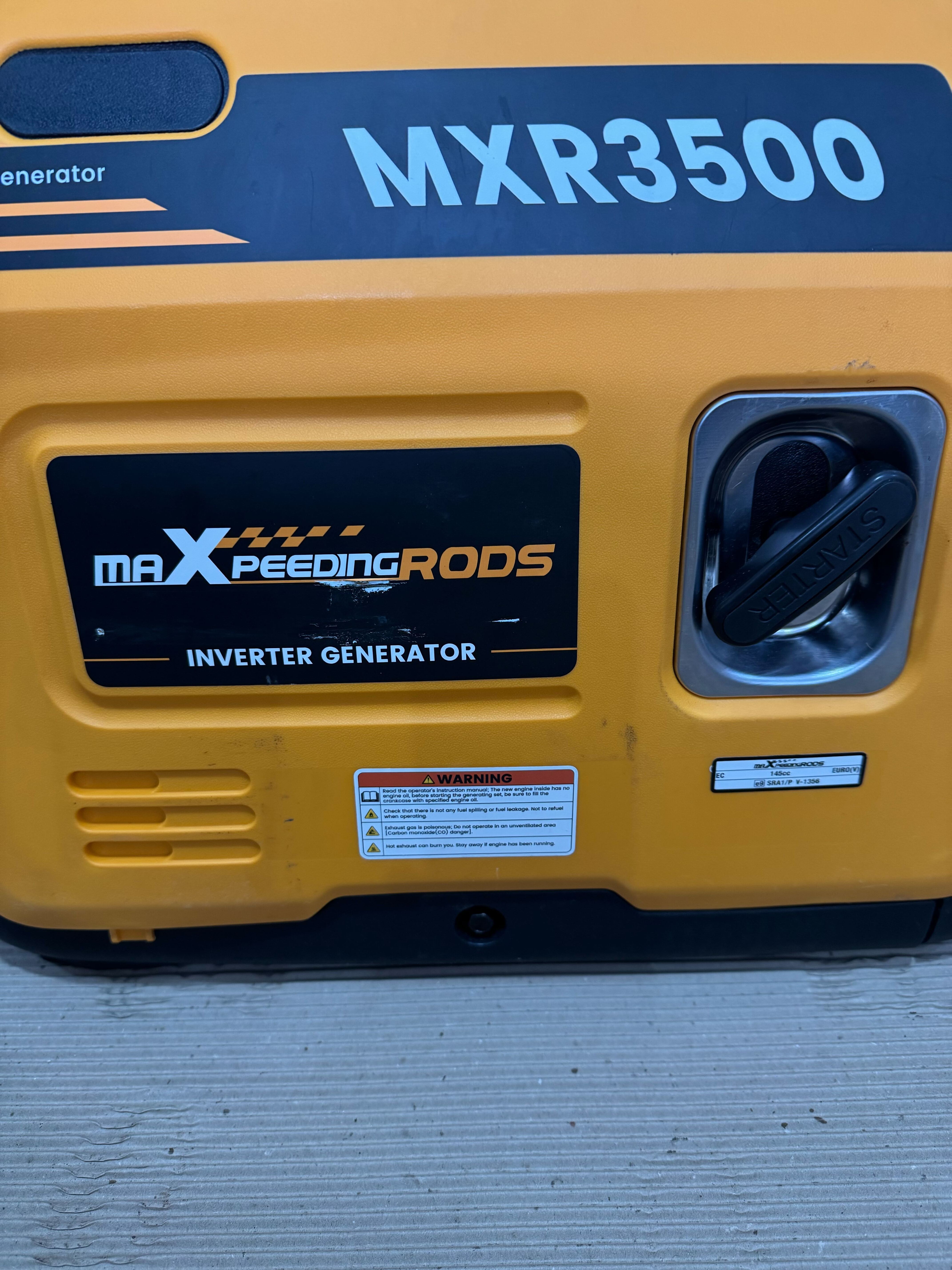 Генератор MaXpeedingRods MXR3500 Уценка инструкция - изображение 6