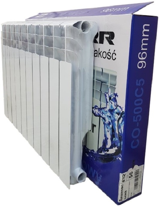 Радиатор для отопления Bergerr CO-500/C5 500x96мм (10 секций) цена 6201 грн - фотография 2