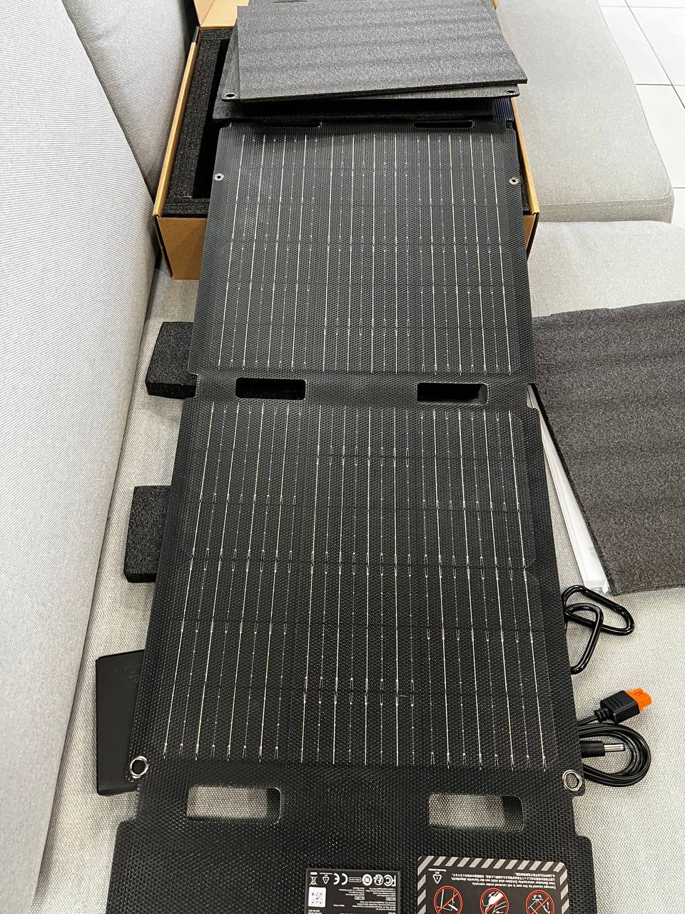 Сонячна панель EcoFlow 60W Solar Panel (Type-C) Уцінка ціна 3836 грн - фотографія 2
