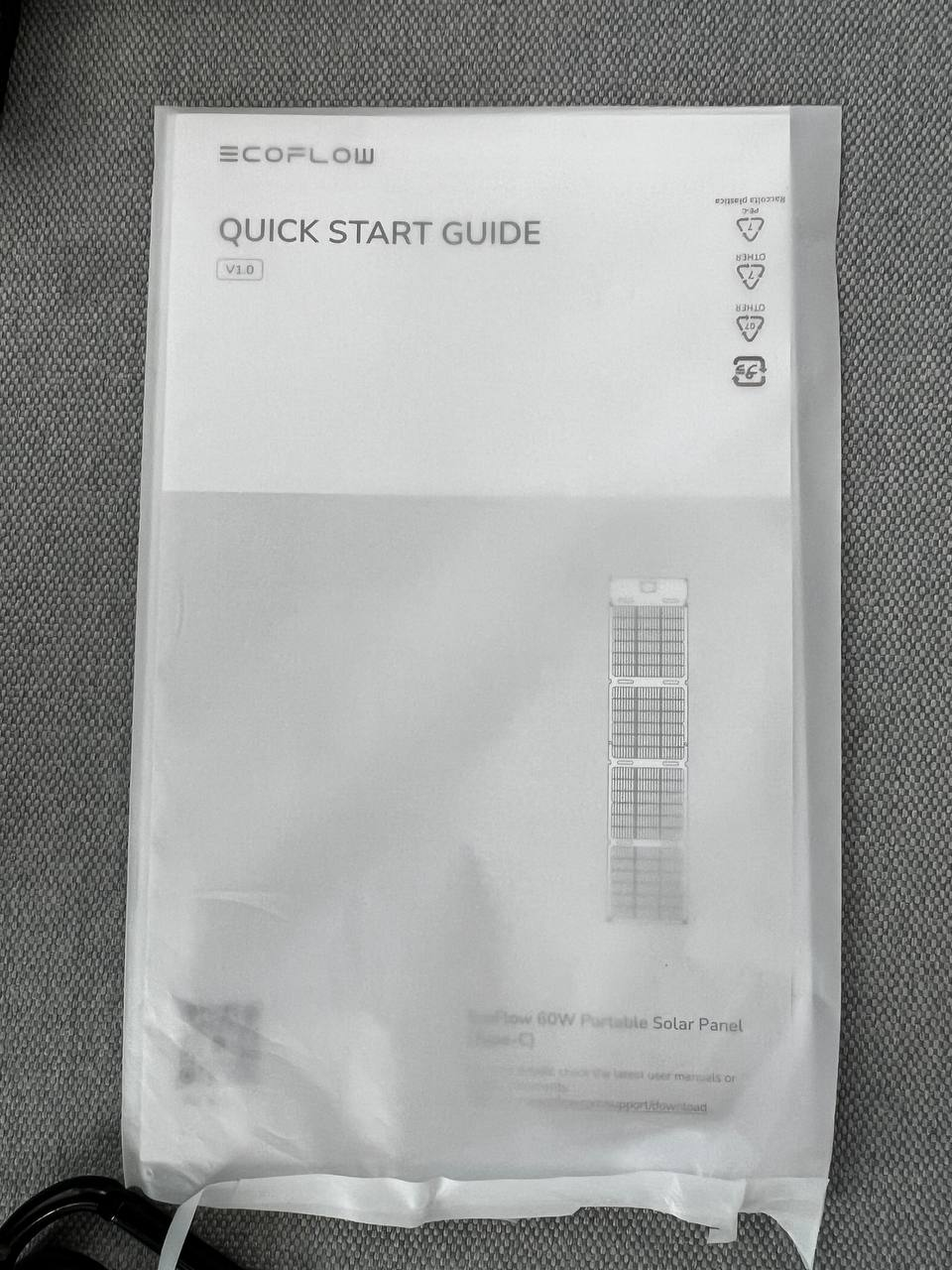 Сонячна панель EcoFlow 60W Solar Panel (Type-C) Уцінка відгуки - зображення 5