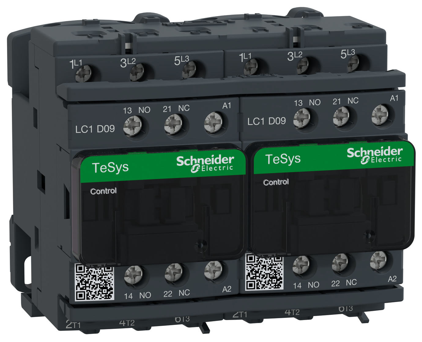 Контактор Schneider Electric TeSys Deca 3Р 9A НО+NC 220V 50/60Hz (LC2D09M7)