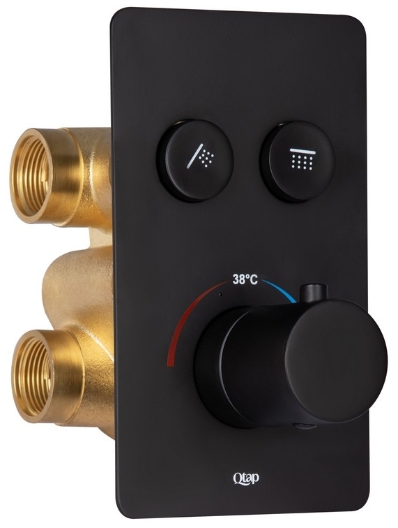 Q-tap Votice QTVOT6442T105NKB Black Matt