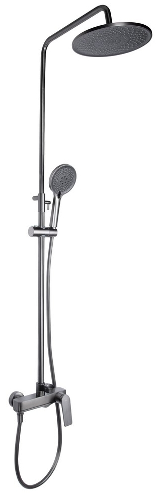 Душова система Q-tap Vlasta New QTVLA111GMB45651 Gunmetal Black PVD
