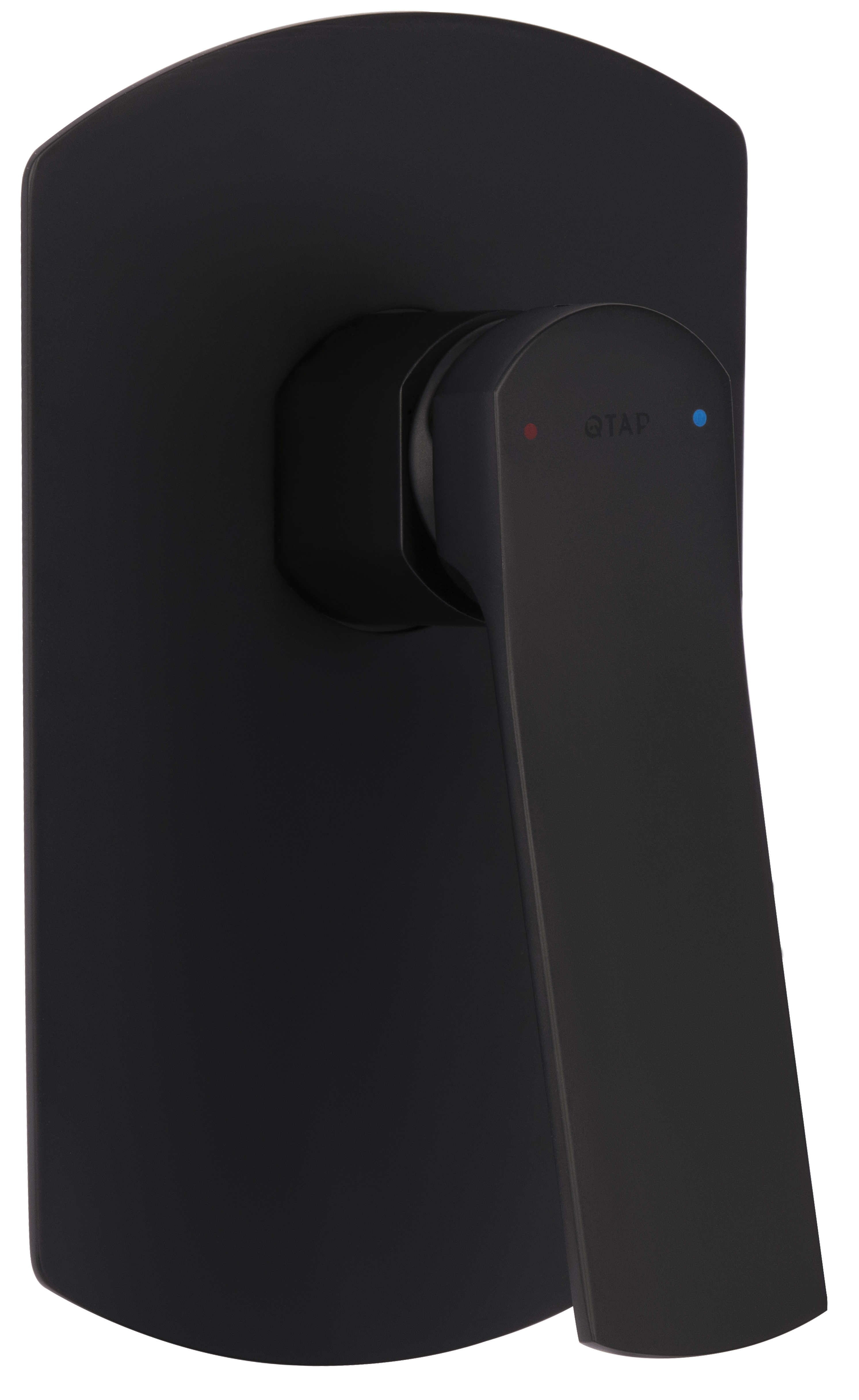 Змішувач для душу Q-tap Slavonice QTSLA267BLM45903 Black Matt ціна 2881 грн - фотографія 2