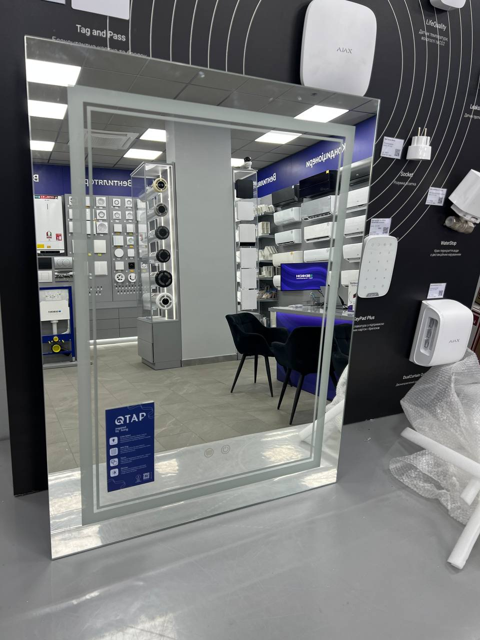 Дзеркало Q-Tap Cardinal 600х800 (QT0478C6080) Уцінка ціна 2276 грн - фотографія 2