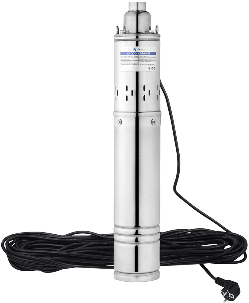 Скважинный насос Agua 4S QGD2,1-80-0,37 цена 4301 грн - фотография 2