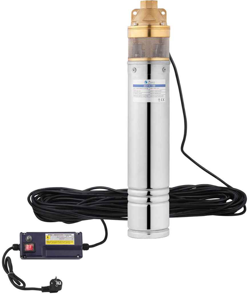 Скважинный насос Agua 4SKM 150 цена 7475 грн - фотография 2