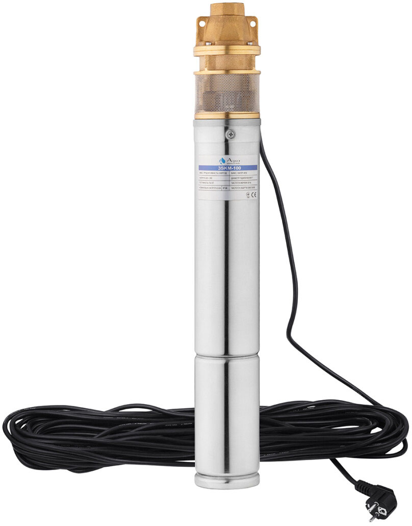 Скважинный насос Agua 3SKM 100 цена 6164 грн - фотография 2