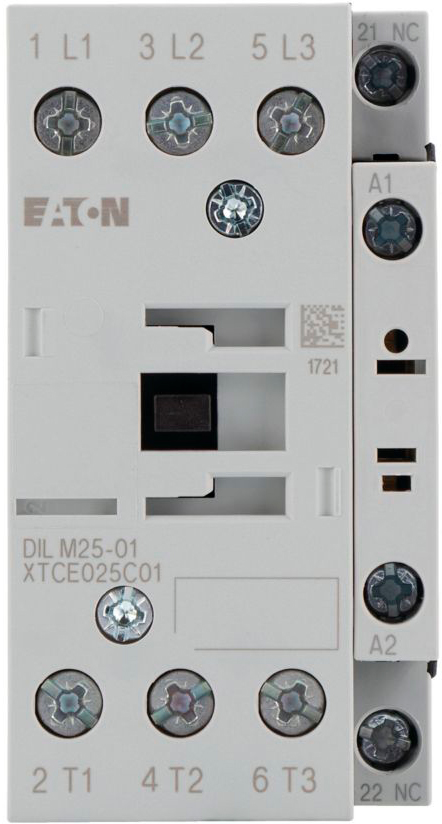 Контактор Eaton DILM25-01 24V50/60Hz (277168)