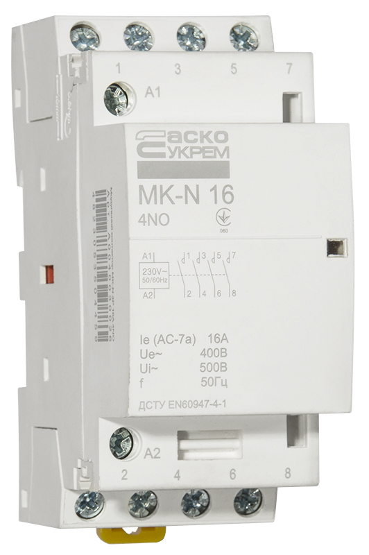 продаём Аско-Укрем MK-N 4P 16A 4NO 220V (A0040030026) в Украине - фото 4