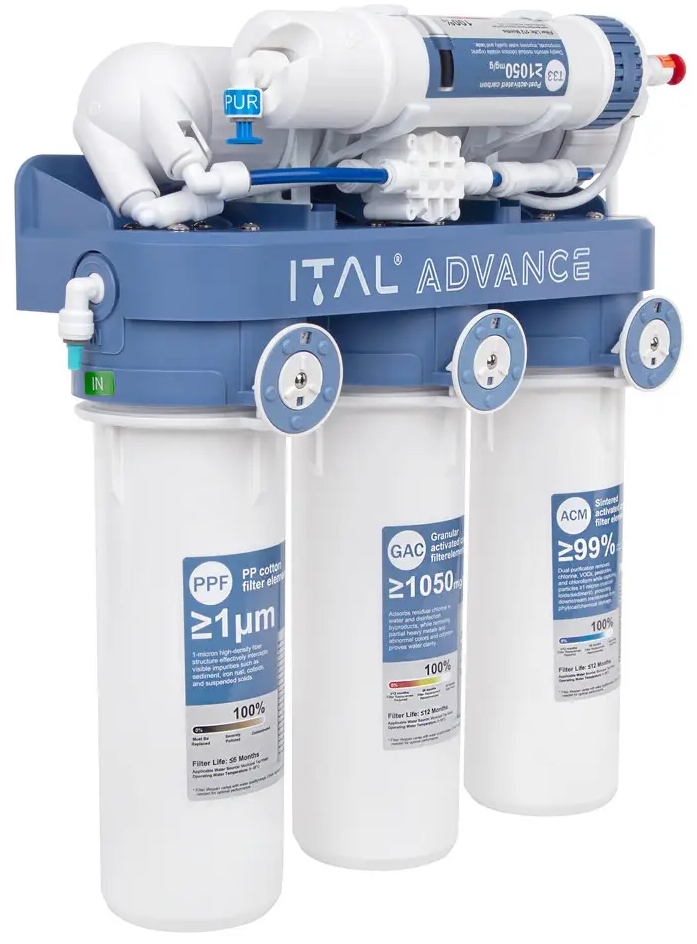 Фильтр для воды ITAL Advance 5-75 (ADV-RO5-75) цена 7674 грн - фотография 2