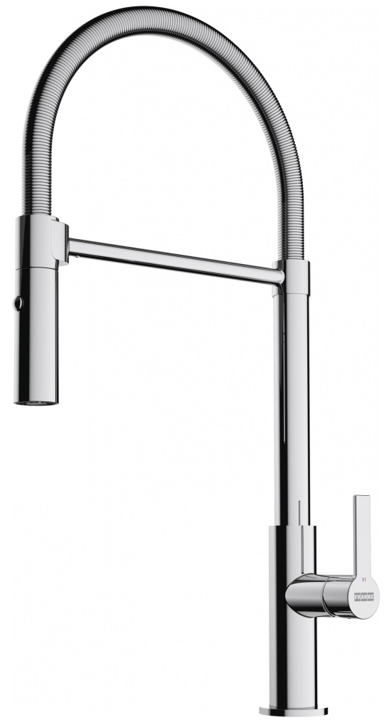 Смеситель для кухни Franke Maris Slim SemiPro, хром (115.0728.395)