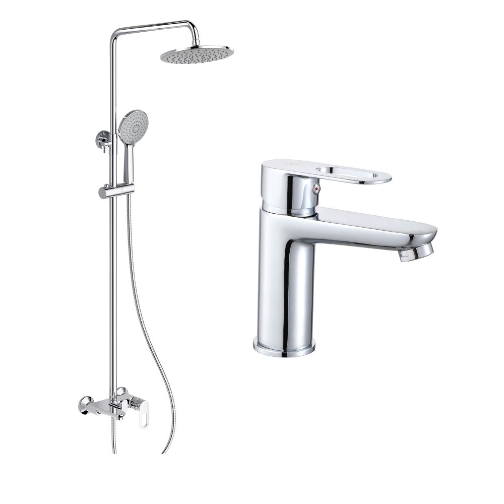 Набор смесителей Lidz Latwa 001 + Latwa 1030 Chrome (LDLAT001CRM4541246360)