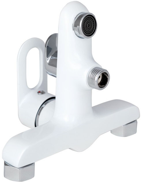 Смеситель для ванны Lidz Latwa 006 White LDLAT006WHI45424 цена 1429 грн - фотография 2