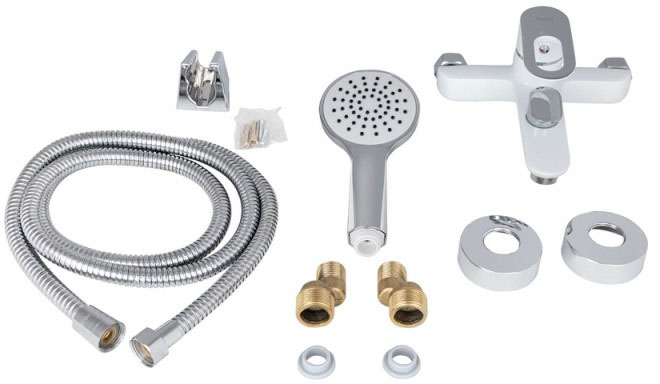 Смеситель для ванны Lidz Latwa 006 White LDLAT006WHI45424 отзывы - изображения 5