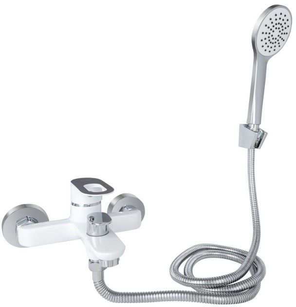 Смеситель для ванны Lidz Latwa 006 White LDLAT006WHI45424