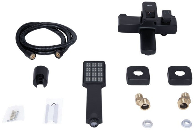 Смеситель для ванны Lidz Wawel 006 Black LDWAW006BLA45393 инструкция - изображение 6