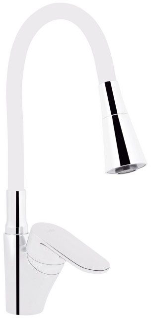 Смеситель для кухни Lidz Tani 007F3 (k40) White/Chrome LDTAN007F3WCR40423