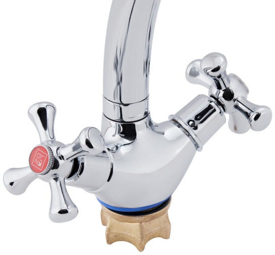 Смеситель для кухни Lidz Lamb 272F LDLAM272FCRM22018 цена 827 грн - фотография 2