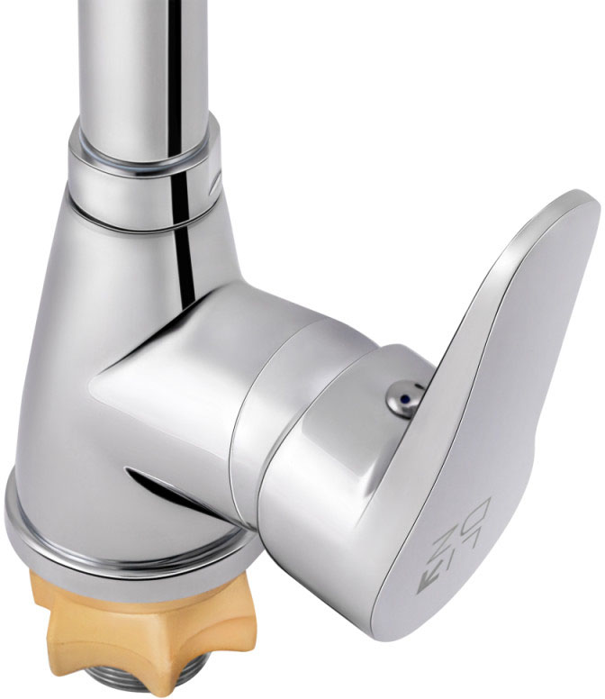 Смеситель для кухни Lidz Nicole 014F1 (k35) Chrome LDNIC014F1CRM22010 цена 866 грн - фотография 2