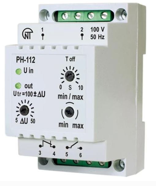 Реле напруги Новатэк Электро PH-112 (NTRN122LV)