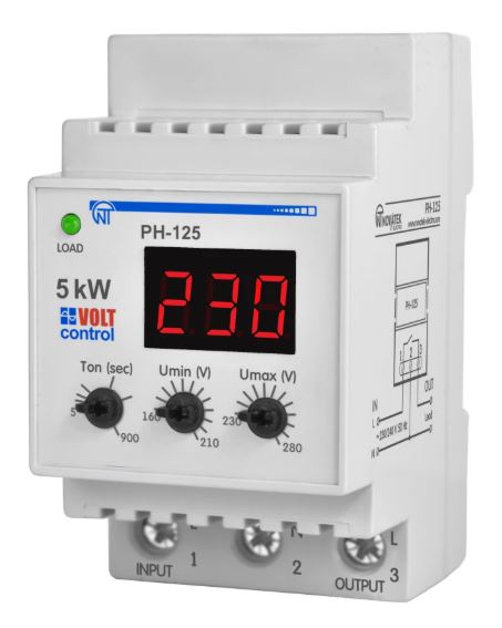 Реле напруги Новатэк Электро PH-125 (NTRN12503)