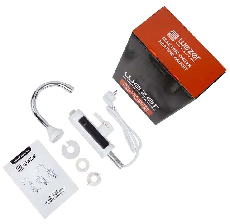 в продажу Проточний водонагрівач Wezer SDR-A11T - фото 3