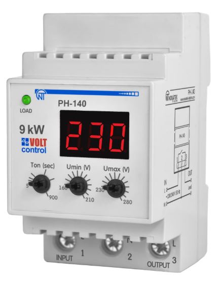 Реле напруги Новатэк Электро PH-140 (NTRN14003)