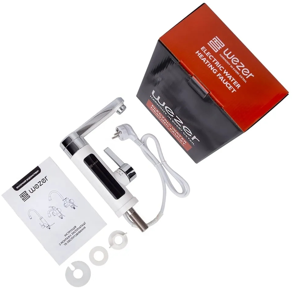 в продаже Проточный водонагреватель Wezer SDR-H11T - фото 3