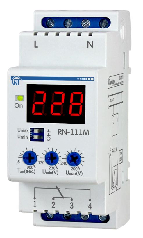 Реле напруги Новатэк Электро RN-111M (NTRN111M0)