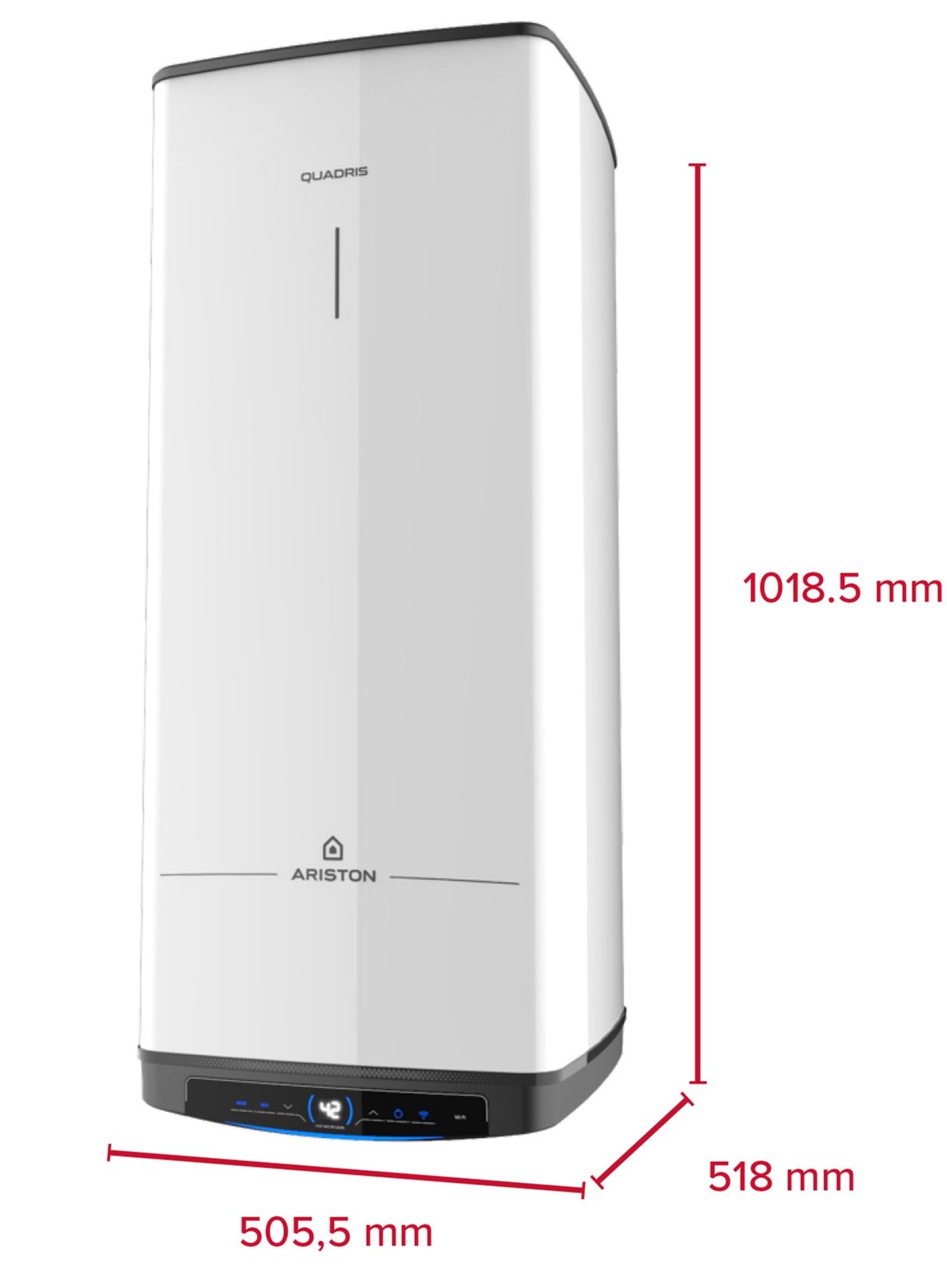 Ariston Quadris 120 WIFI FR EU (3060883) Габаритные размеры