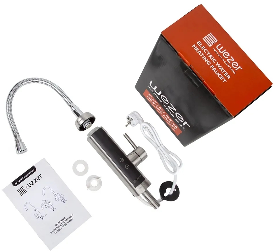 в продаже Проточный водонагреватель Wezer SDS-F9TC - фото 3