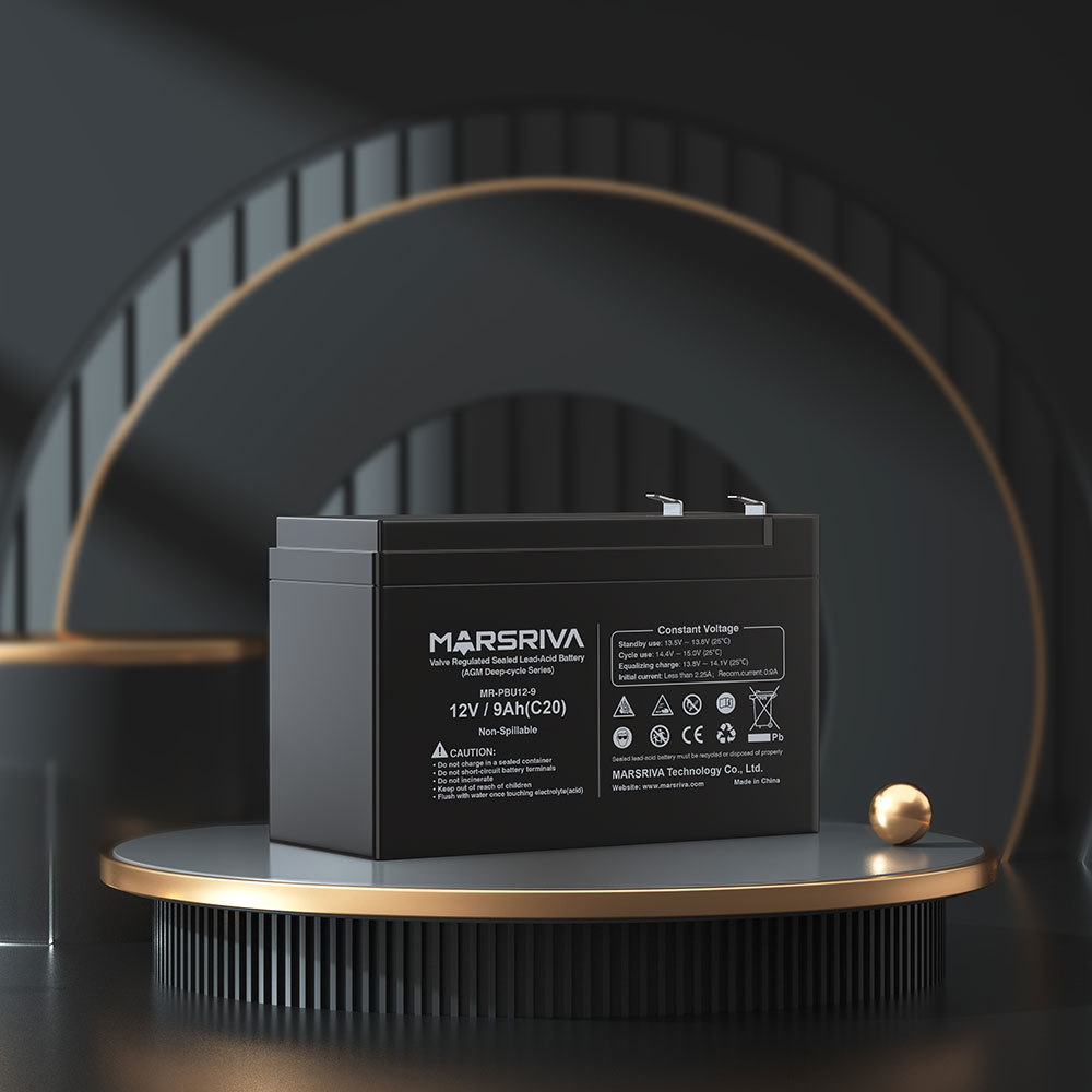 в продаже Аккумулятор Marsriva AGM 12V/9Ah (MR-PBU12-9) - фото 3