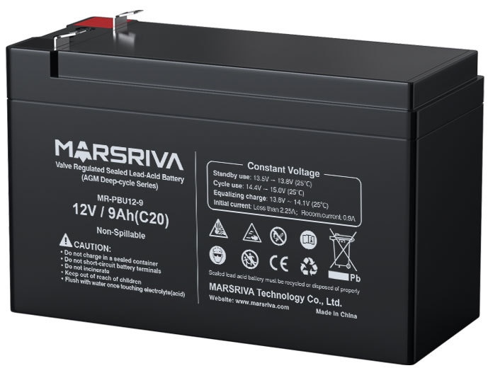 Marsriva AGM 12V/9Ah (MR-PBU12-9)