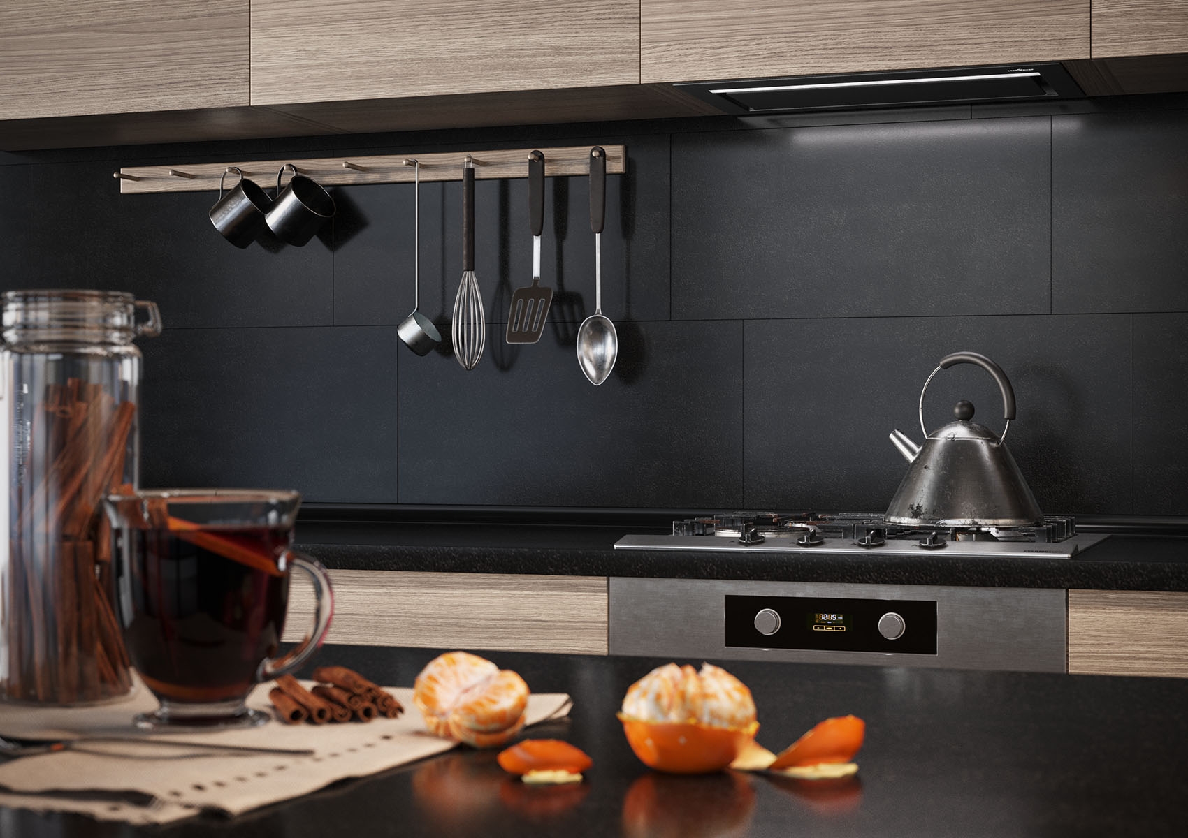 Кухонна витяжка Best Chef Glass Box 1100 Black 74 (4F491D2L7A) огляд - фото 8