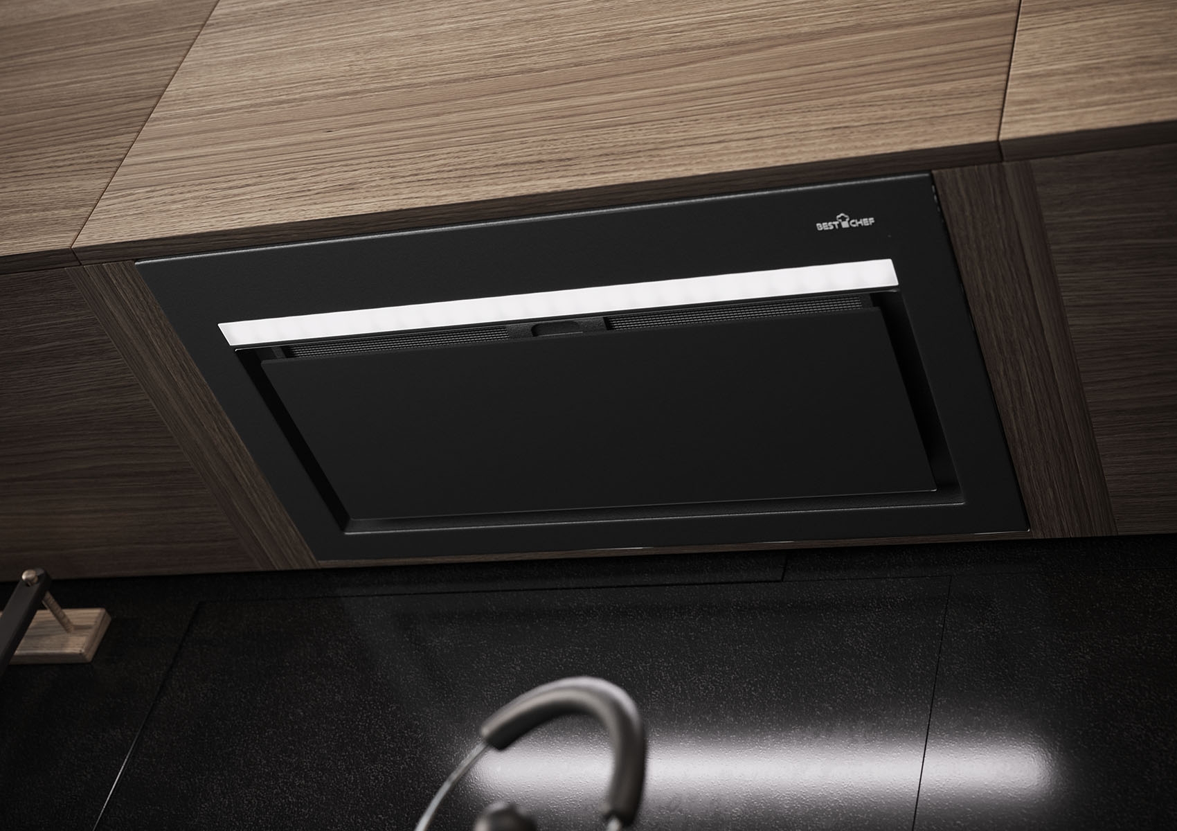 Кухонна витяжка Best Chef Glass Box 1100 Black 74 (4F491D2L7A) зовнішній вигляд - фото 9