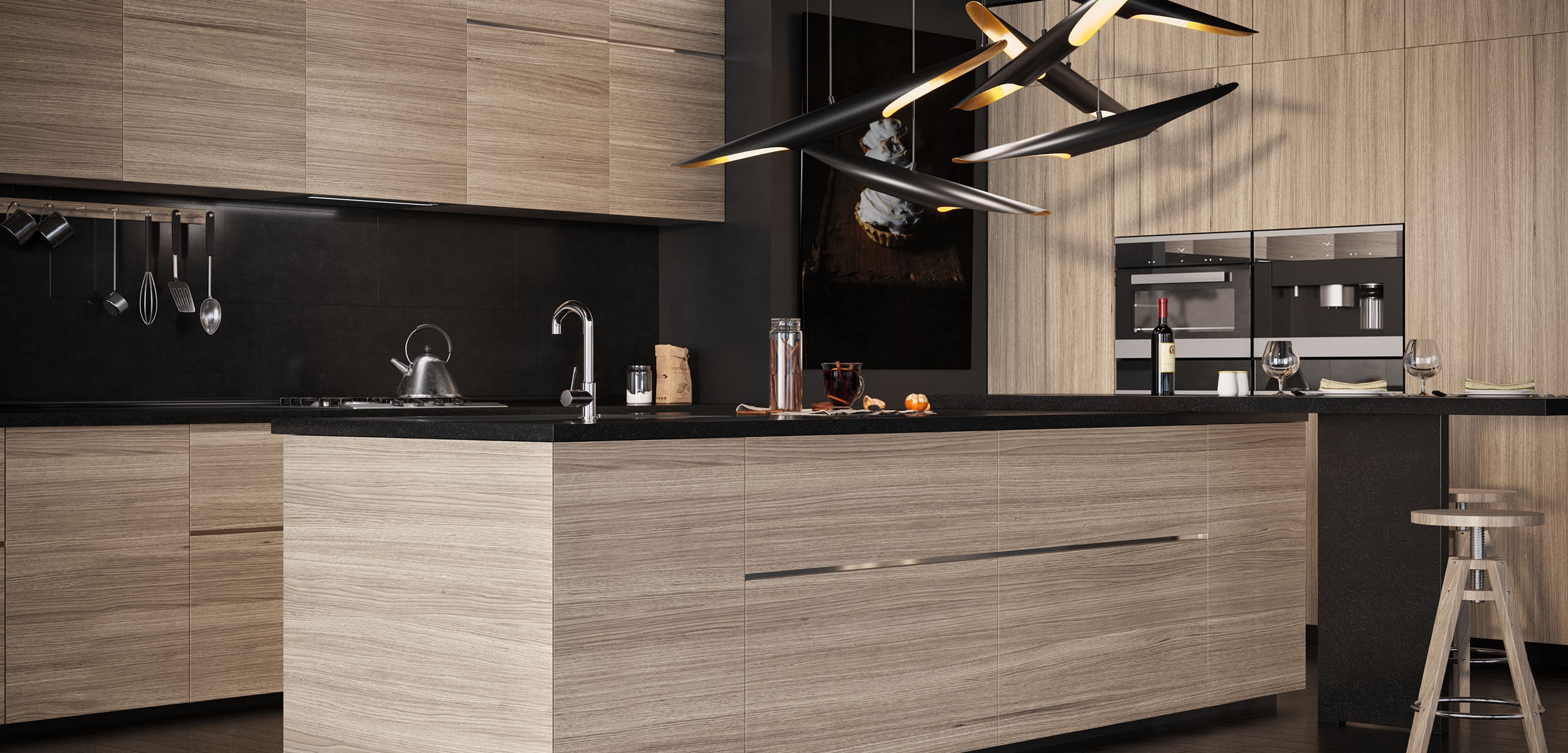 огляд товару Кухонна витяжка Best Chef Glass Box 1100 Black 74 (4F491D2L7A) - фотографія 12