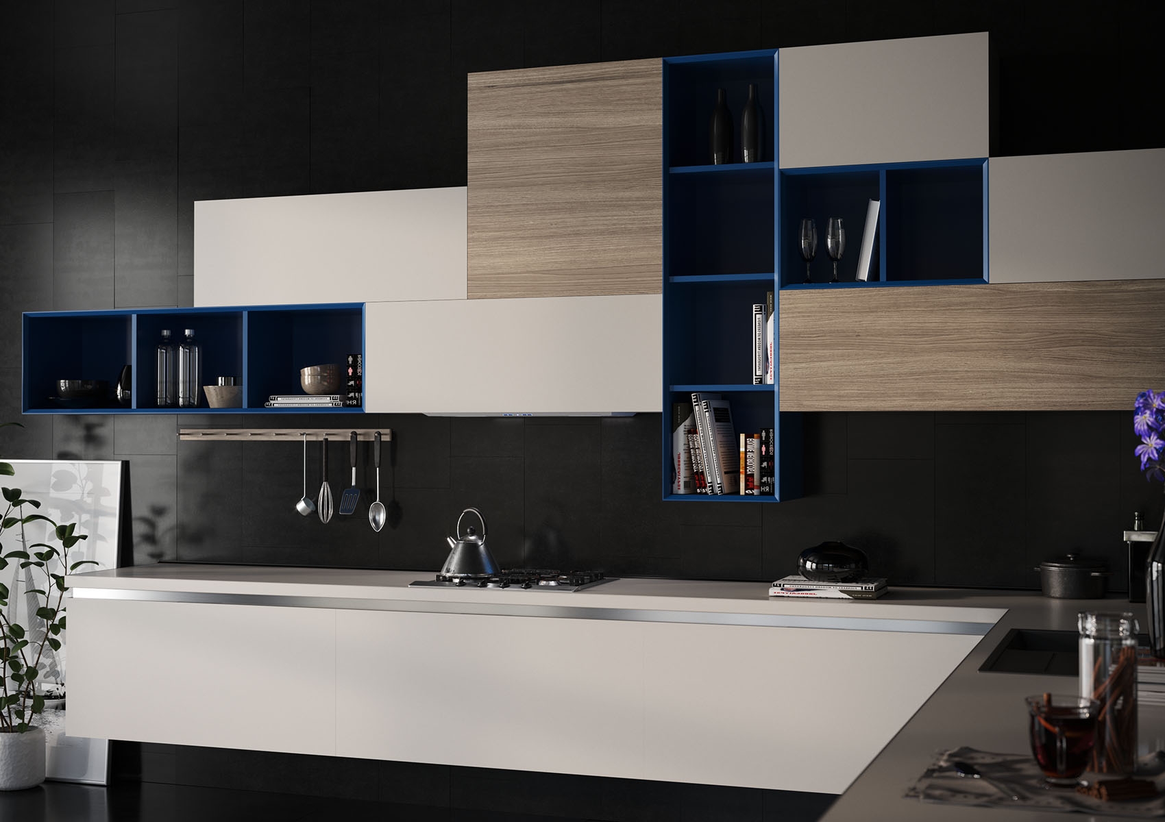 Кухонная вытяжка Best Chef Loft Box 1100 Black 72 (4F493D2L7B) обзор - фото 8