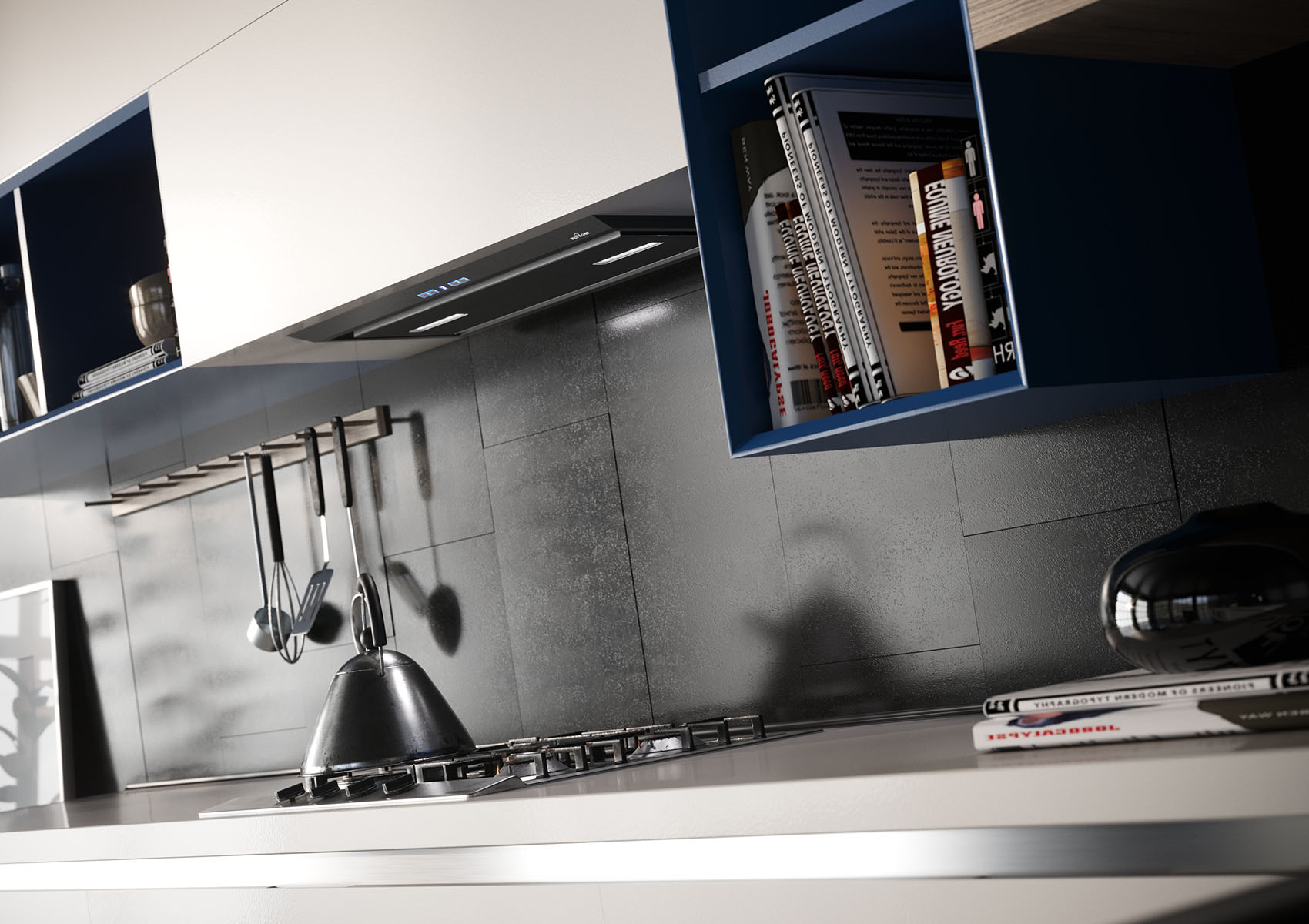 Кухонная вытяжка Best Chef Loft Box 1100 White 54 (4F493N2A7B) обзор - фото 8