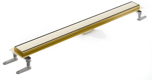 Трап для душу Excellent Stilio 90 см матове золото (INEX.1515.900.R.GB)