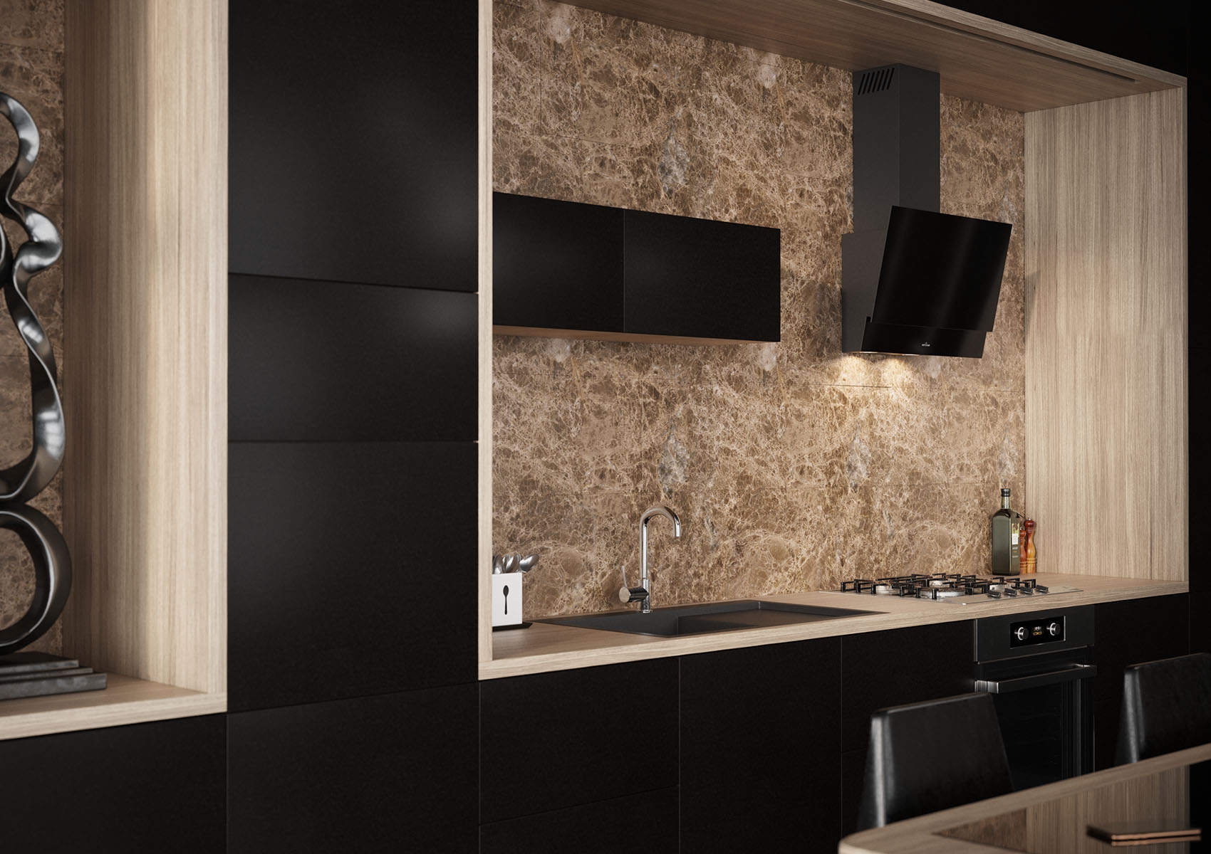 Кухонная вытяжка Best Chef Gamma 1000 black 60 (1F440B2L8A) внешний вид - фото 9