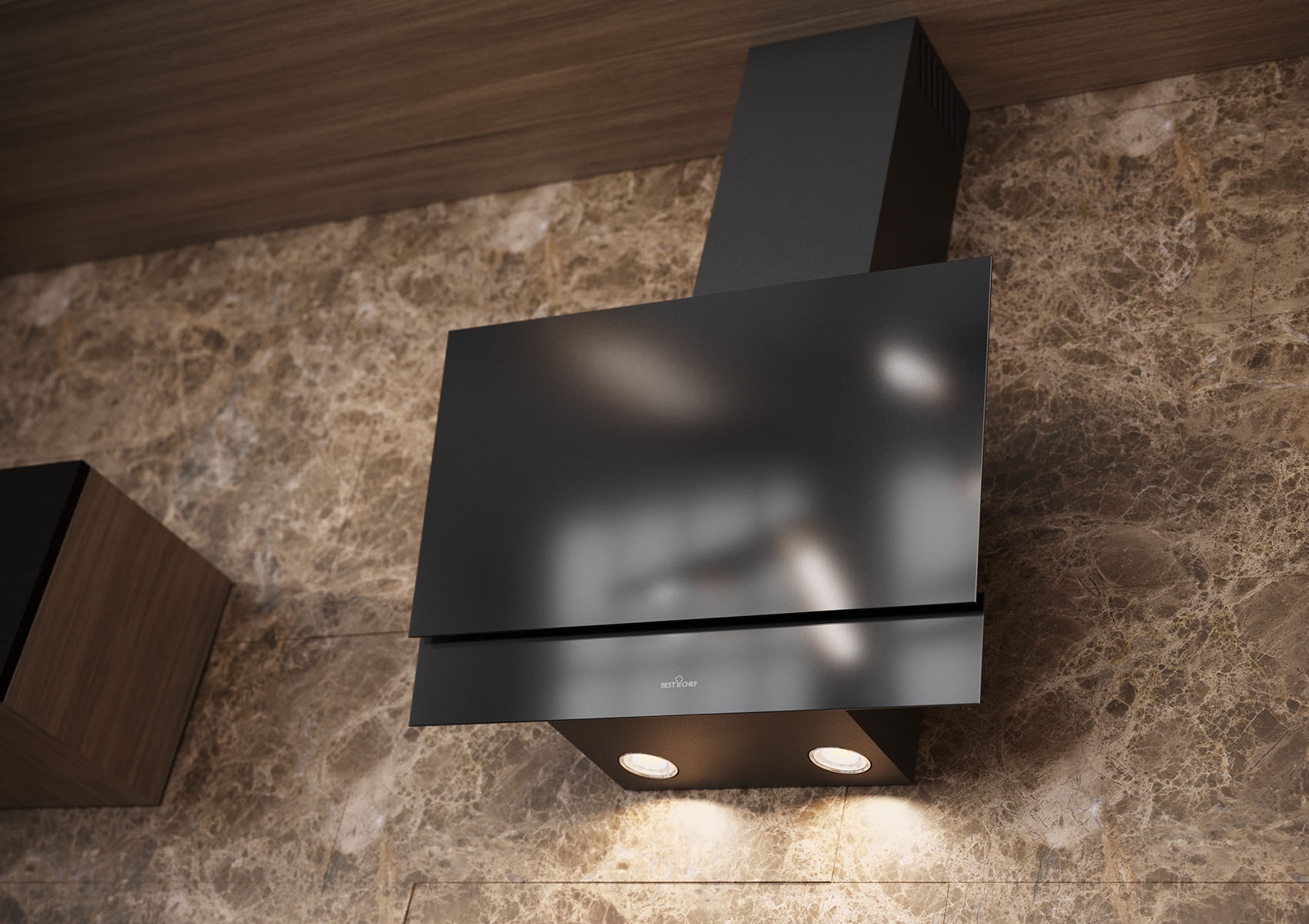 Кухонная вытяжка Best Chef Gamma 1000 black 60 (1F440B2L8A) обзор - фото 11